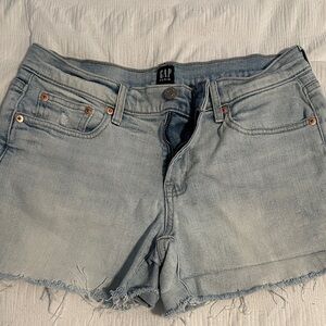 GAP Faded Blue Jean Shorts